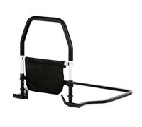 Geriafy - Barandilla Abatible para Cama de Ancianos | Altura e Inclinación Ajustables (55-63 cm) | Asidero Abatible para Cama | Seguridad y Comodidad en el Descanso