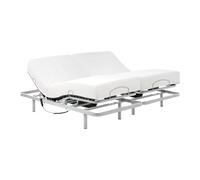 Geriafy - Cama Articulada Doble de Matrimonio con Colchón Visco Tencel (210x190)