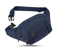 GERIINEER Riñoneras Hombre Mujer Impermeable de Marcha Acampada Viaje Senderismo y Actividades al Aire Libre (Azul Marino)