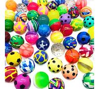 GERILEO Pack 10/20 Pelotas saltarinas de Goma para niños de 45mm - Bouncing Ball - Juego para niños - para Bolsas Regalos, Relleno piñata, Fiesta Infantil y cumpleaños (20)