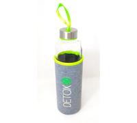 Gerimport Botella Cristal Fresh Con Funda 600ml Surtido A Elegir 1