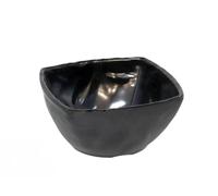 Gerimport Fuente rectangular modelo Mat 23,5 x 37 cm color negro melamina