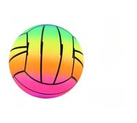 Gerimport Pelota de plástico Volley Rainbow 22 cm