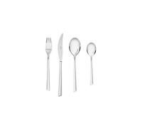 Gerlach Flames - Juego de cubiertos para 12 personas, aptos para lavavajillas, acero inoxidable, elegante, cuchillo, tenedor, cuchara, tenedor, cuchara, tenedor de pastel, cuchara para salsa, espátula