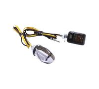 GERLJ indicadores de motocicleta Indicadores de para giro LED ámbar para Micro motocicleta, intermitentes, 6 LED, 12V, para giro para luces de señal, 2 uds.(D)