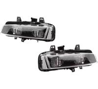 GERLJ Luces delanteras Para Range para Rover para Evoque 2011-2015 Faros antiniebla Cubierta de luz Parrilla Accesorios