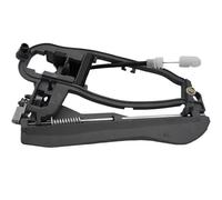 GERLJ manija exterior de la puerta del automóvil Manija exterior de puerta coche X5 E53 para portaequipajes, interior y, 1 par, 51228243635 51228243636