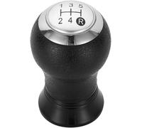 GERLJ pomo de Palanca de Cambios para Toyota para Yaris 2005 2006 2007 2008 2009 2010 para Auris para Corolla Perillas de Cambio de Marchas de 5/6 velocidades Accesorio de Palanca(Sliver 5 Speed)