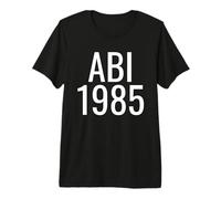German: Abi 1985 Abitur-Jubiläum Klassentreffen Camiseta Premium