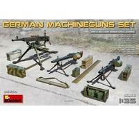 German Ametralladoras Set 1 :3 5 Plástico Modelo Kit Miniart