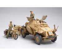 Maqueta Blindado Sd.kfz.222 Leichter Panzerspahwagen 4x4 Afrika-Korps TAMIYA 352