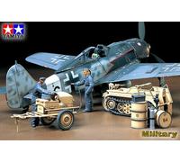 German Avión Power Supply Unit & Kettenkraftrad 1:48 Plástico Modelo Kit Tamiya