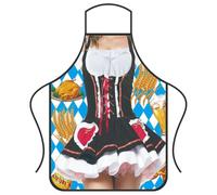 German Beer Festival Apron Soft Female Male Oktoberfest Kitchen Cooking