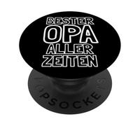 German: Bester Opa Aller Zeiten Best Grandpa of All Times PopSockets PopGrip Adhesivo