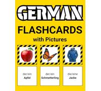 German Flashcards with Pictures for Beginners: 500 German Vocabulary Words for Kids and Adults