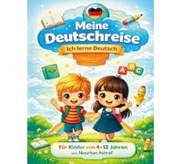 German for Kids: Meine Deutschreise: A Colorful German Learning & Activity Book Set for Children Ages 4-12 | Learn German with Dialogues, Pictures, and Fun Exercises