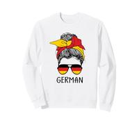 German Girl German Heritage Germany Flag Sudadera