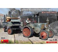 German Industrial Tractor D8511 Mod. 1936W / Cargo Trailer 1 :3 5 Plástico Kit