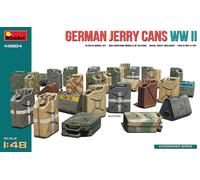German Jerry Cans WWII 1:48 Plástico Modelo Kit Miniart