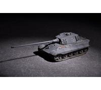 German King Tiger Henschel Turret Con 105mm Kwk L/65 Tanque 1:72 Modelo Kit