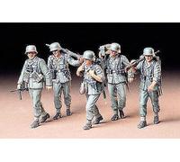 German Machine Gun Crew On Maniobra De 1 :3 5 Figura Plástico Modelo Kit Tamiya