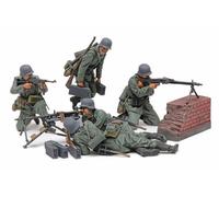 German Machine Gun Equipo Medio WWII Figura 1 :3 5 Plástico Modelo Kit Tamiya