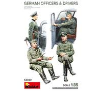 German Officers & Drivers Figura 1 :3 5 Plástico Modelo Kit Miniart
