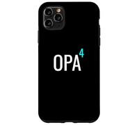 German Opa Hoch 4 Mathematics Design Granddad Four Grandkids Carcasa para iPhone 11 Pro MAX