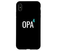 German Opa Hoch 4 Mathematics Design Granddad Four Grandkids Carcasa para iPhone XS MAX
