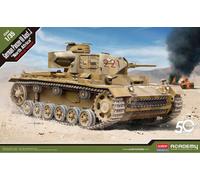 German Panzer III Ausf.j North África Tanque 1 :3 5 Plástico Modelo Kit Academy