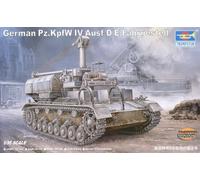 German Panzerkampfwagen IV D / Y Fahrgestell Tanque Vagón Armado Plástico Kit 1