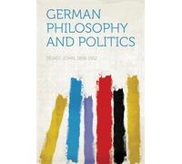 German Philosophy and Politics