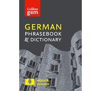 German Phrasebook And Dictionary (Collins Gem) [Idioma Inglés]: Essential phrases and words in a mini, travel-sized format