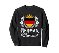German Princess Germany Flag Proud German Girl Sudadera