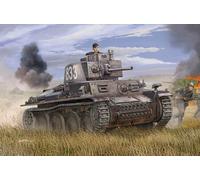 German Pz.kpfw 38 (T) Ausf.e / F Tanque Vagón Armado Plástico Kit 1 :3 5 Modelo