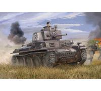 Trumpeter 01577 PzKpfw 38(t) Ausf.E/F - Tanque alemán a Escala