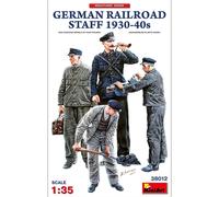 German Railroad Staff 1930-40s 1 :3 5 Figura Plástico Modelo Kit Miniart