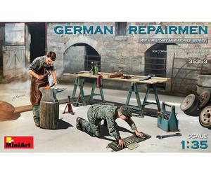 German Repairmen Plástico Kit Figura 1 :3 5 Modelo Miniart