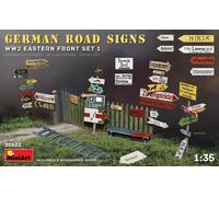 German Road Signs WWII (Eastern Front Set 1) Diorama 1 :3 5 Plástico Modelo Kit