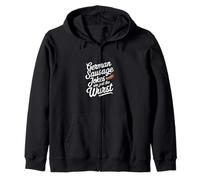German Sausage Jokes Are Just The Wurst Bavarian Puns |---- Sudadera con Capucha