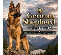 German Shepherd 2027 Calendar: 12-Month Planner