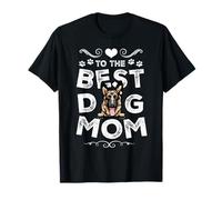 German Shepherd Best Dog Mom Dogs Lovers Funny Mothers Day Camiseta