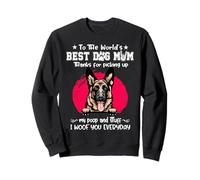 German Shepherd Best Dog Mom Dogs Lovers Funny Mothers Day Sudadera