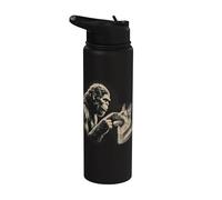 German Shepherd & Bigfoot Stainless Steel Insulated Water Bottle