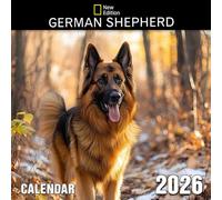 German Shepherd Calendar 2026: Loyalty and Bravery in Every Frame | Kalender Calendario Calendrier