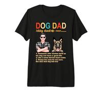 German Shepherd Dog Dad Definition Funny Fathers Day Camiseta Premium