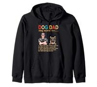German Shepherd Dog Dad Definition Funny Fathers Day Sudadera con Capucha