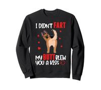 German Shepherd Dog I Didn’t Fart My Butt Blew You A Kiss Sudadera