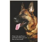 German Shepherd Dog Notebook: German Shepherd Dog Notebook for journal, home, school, college, gift for dog lover |6x9|