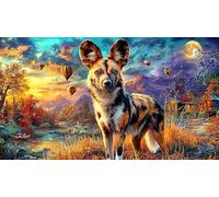 German-Shepherd-Dog Puzzle de 1000 Piezas para Adultos Papel Reciclado Juego Educativo Desafiante 38x52/1000pcs